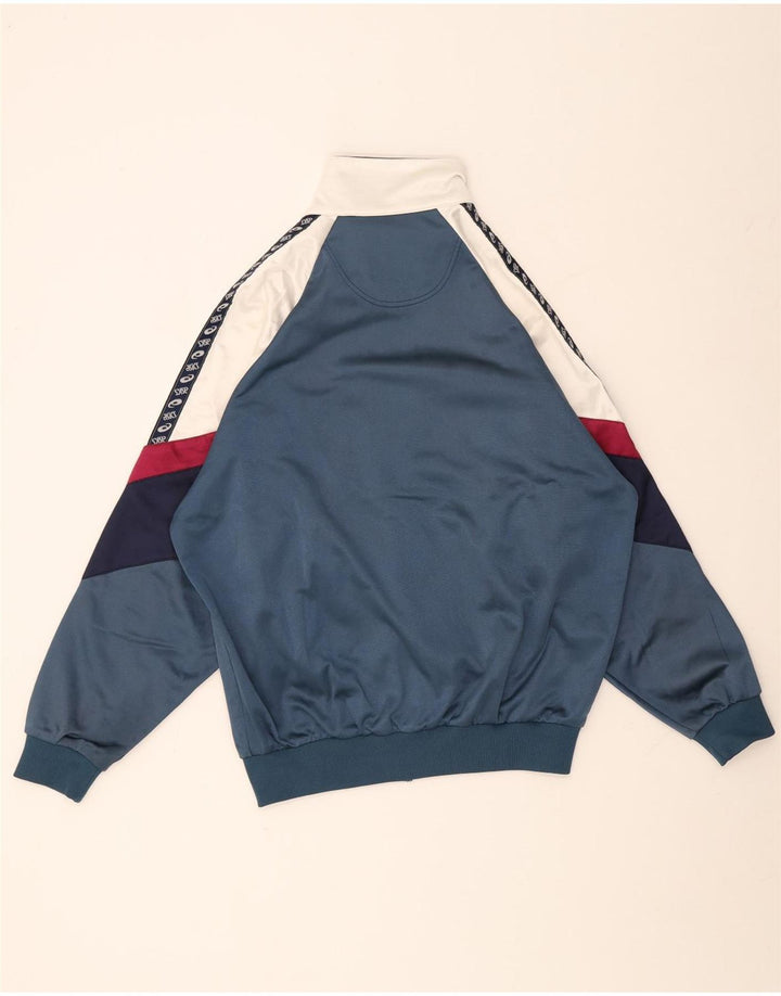 Ανδρική φόρμα γυμναστικής γραφικής Asics Top Jacket IT 50 Medium Navy Blue Colourblock