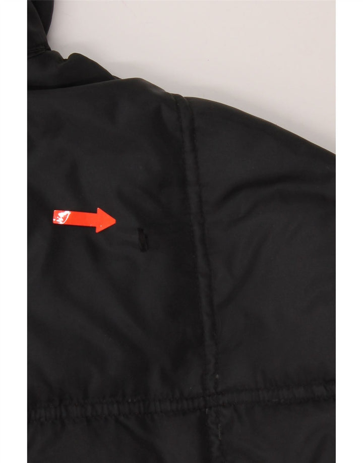 Fila Ανδρικό μπουφάν με κουκούλα IT 54 2XL Μαύρο Πολυαμίδιο