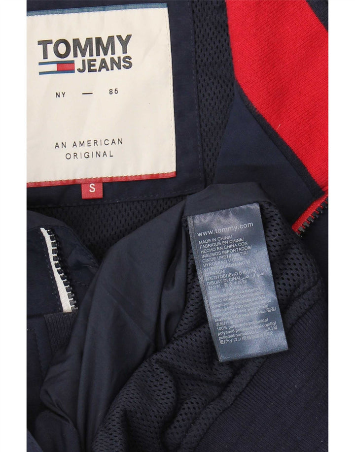 Ανδρικό μπουφάν Tommy Hilfiger Bomber UK 36 Small Navy Blue Polyamide