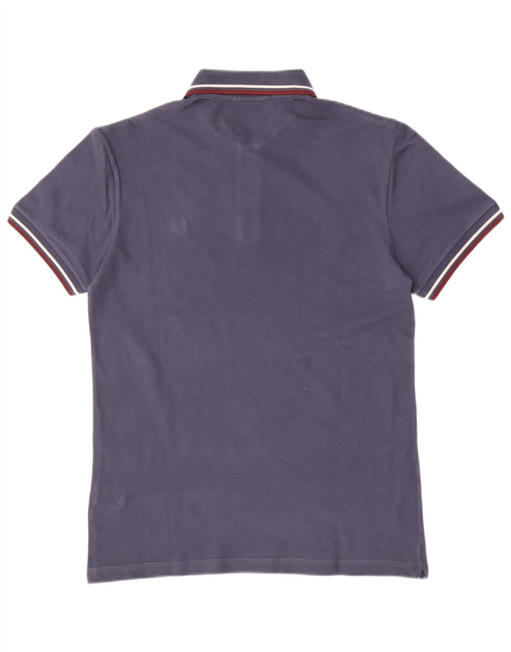 Fred Perry Ανδρικό πουκάμισο πόλο ανοιχτό και ελαστικό, μεσαίο ναυτικό, βαμβακερό