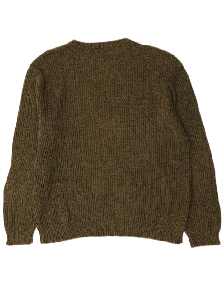 Ανδρικό πουλόβερ Chaps Crew Neck Jumper XL Khaki