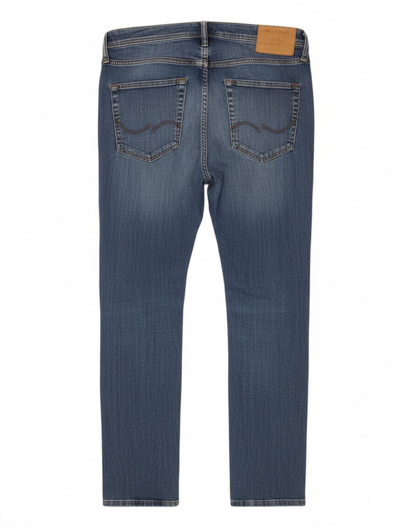 Jack & Jones Ανδρικό τζιν ίσιο W30 L32 Μπλε βαμβακερό