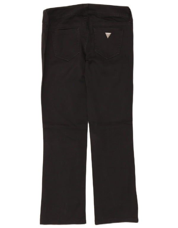 Guess Γυναικείο Bootcut Jeans W28 L29 Μαύρο βαμβακερό