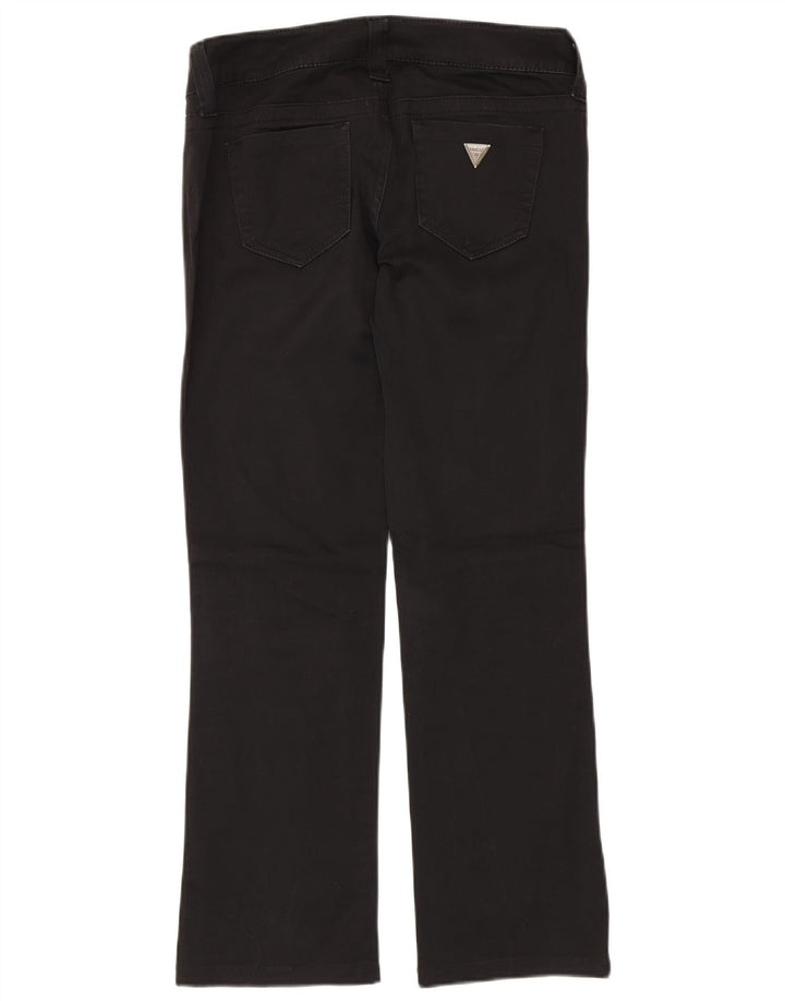 Guess Γυναικείο Bootcut Jeans W28 L29 Μαύρο βαμβακερό
