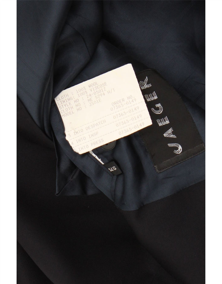 Jaeger Ανδρικό μπουφάν Blazer με διπλό στήθος IT 54 2XL Navy Blue Wool