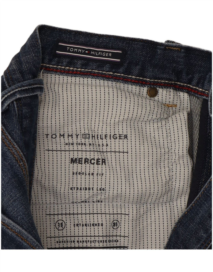 TOMMY HILFIGER Ανδρικό τζιν Mercer Regular Fit ίσιο W34 L33 Μπλε βαμβακερό