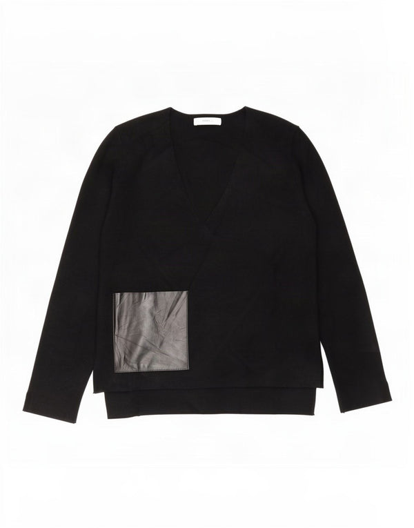Zara Γυναικείο πουλόβερ UK 16 Large Black