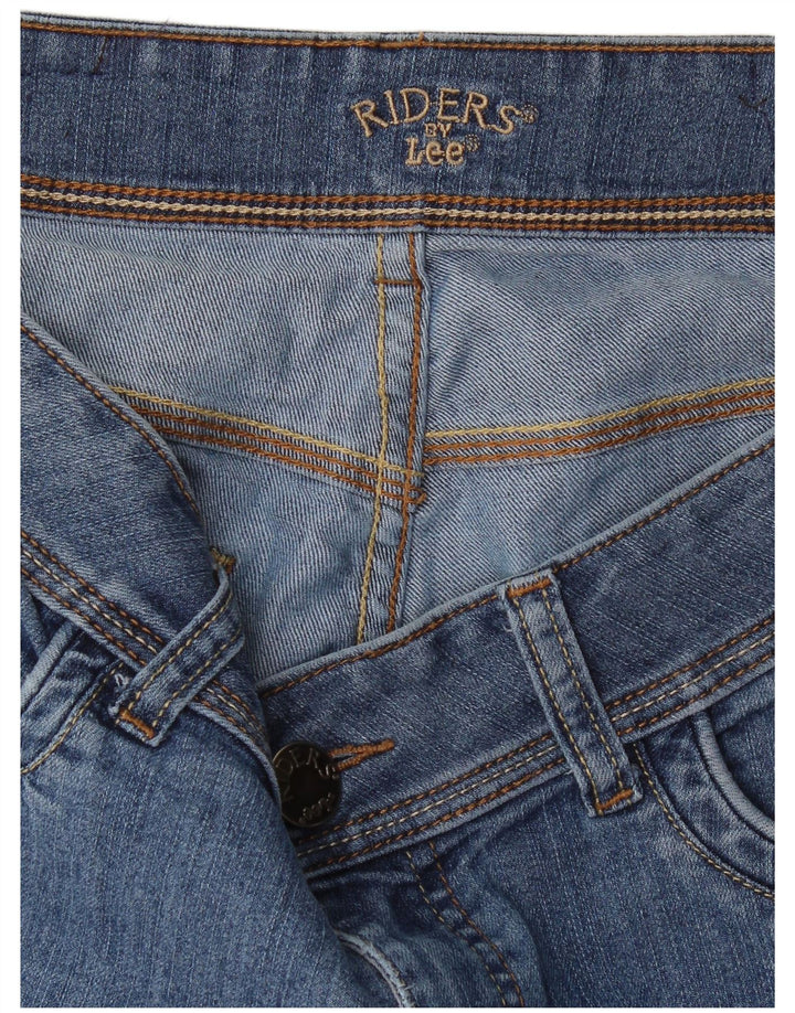 Lee Womens Riders Τζιν σορτς W34 μεγάλο μπλε