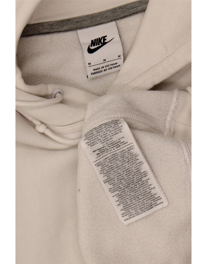 Ανδρικό φούτερ Nike, μεσαίο λευκό βαμβακερό