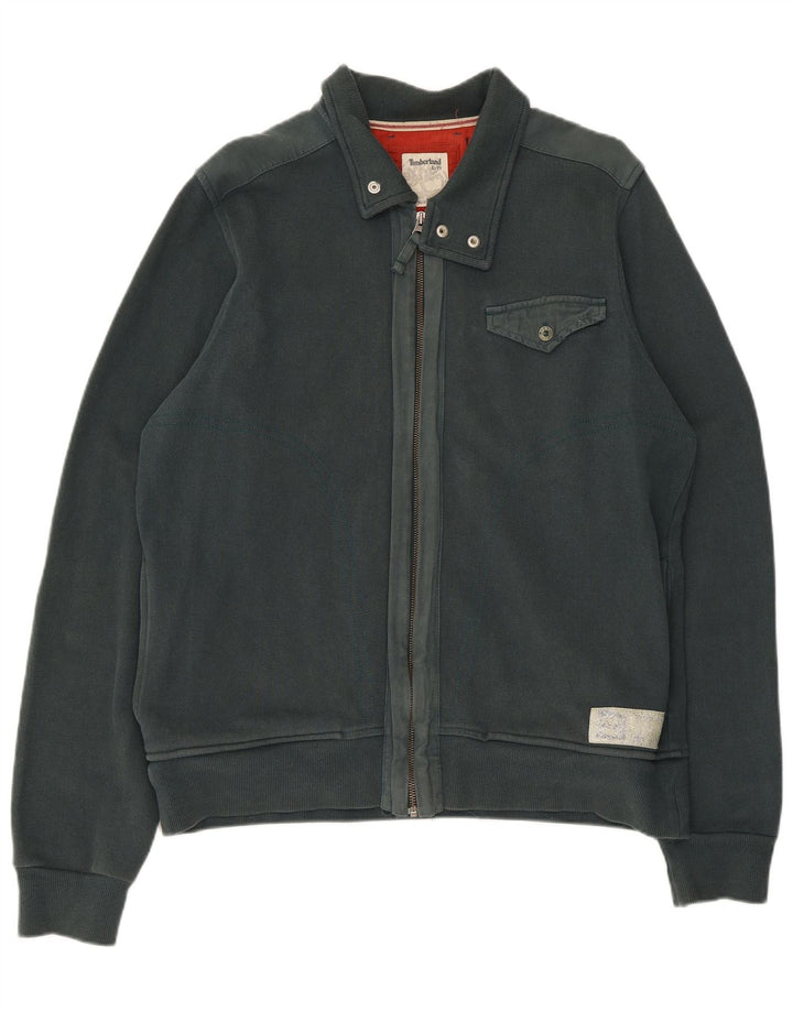 Ανδρική φόρμα Timberland Top Jacket Μεγάλο Πράσινο Βαμβακερό