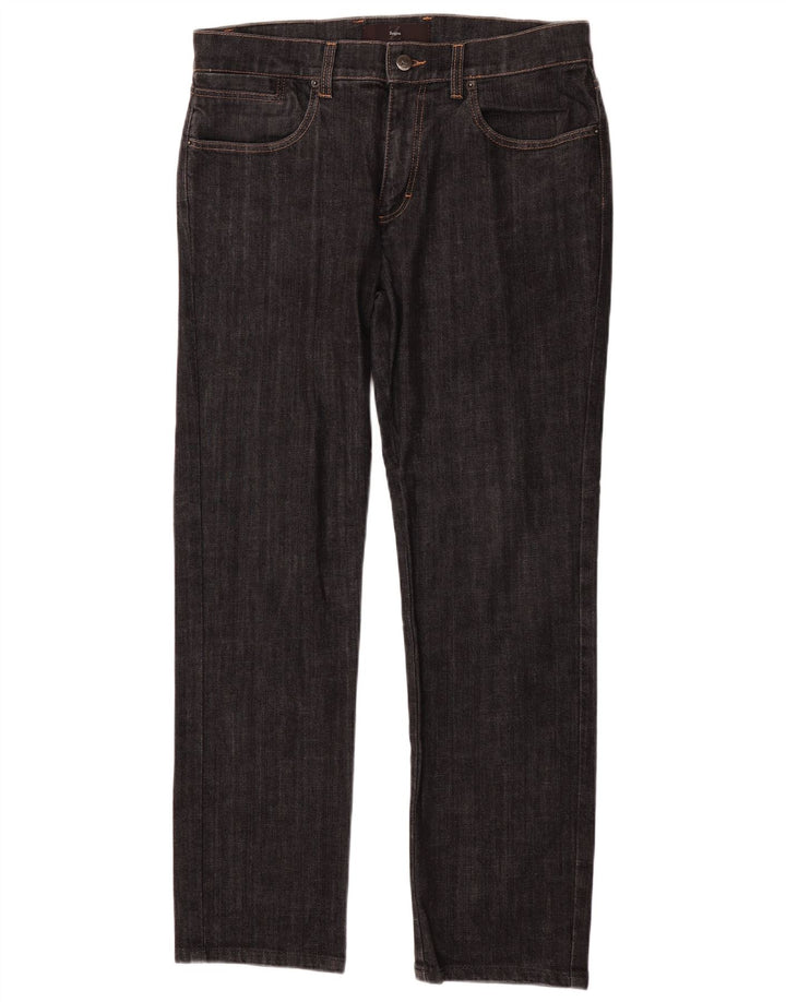 Ανδρικό τζιν με κανονική άνοδο κλασική γραμμή W33 L30 γκρι Classic