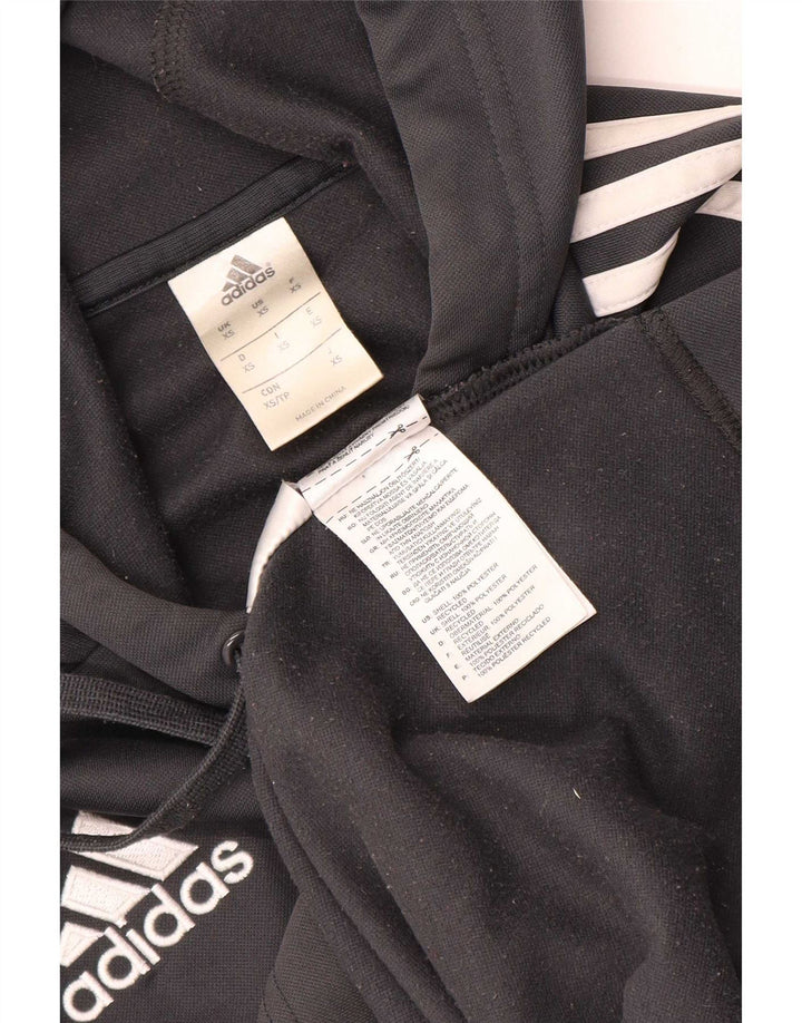 Adidas Ανδρικό Hoodie Jumper XS Grey Polyester