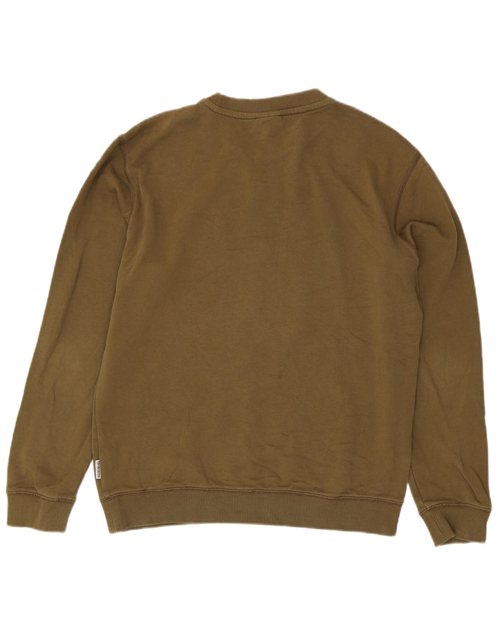 Napapijri Ανδρική γραφική φούτερ Jumper Large Khaki