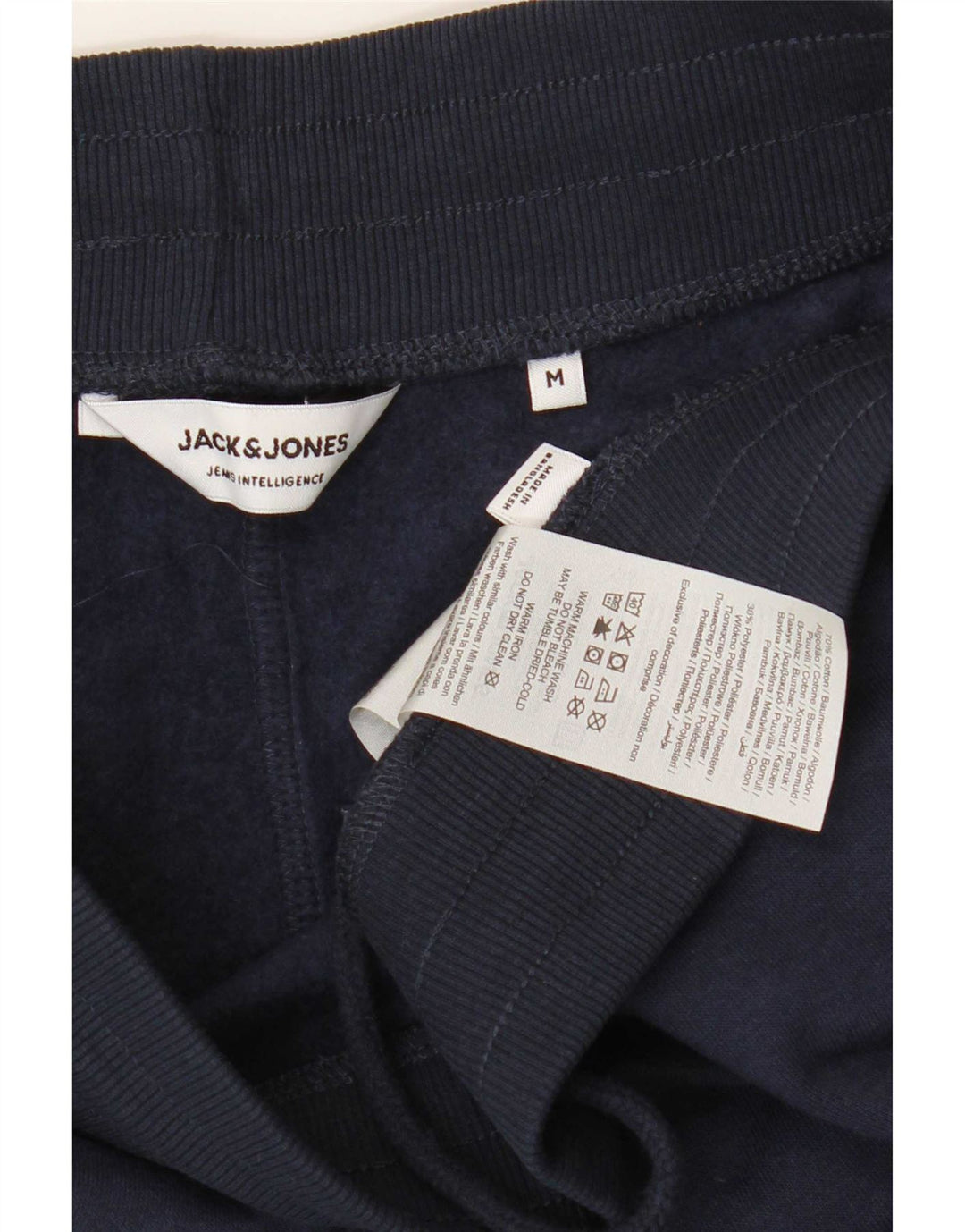 Jack & Jones Ανδρική φόρμα γυμναστικής γραφικά Joggers Medium Navy Blue