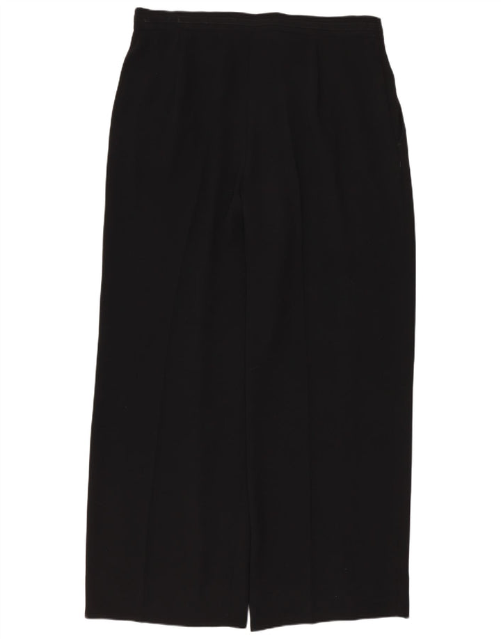 Perte από την Krizia Γυναικείο ίσιο παντελόνι Chino W32 L28 Μαύρο Πολυεστέρας