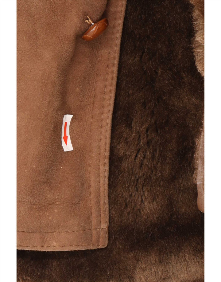 Carieri&Carieri Ανδρικό Πανωφόρι Shearling IT 46 Small Brown