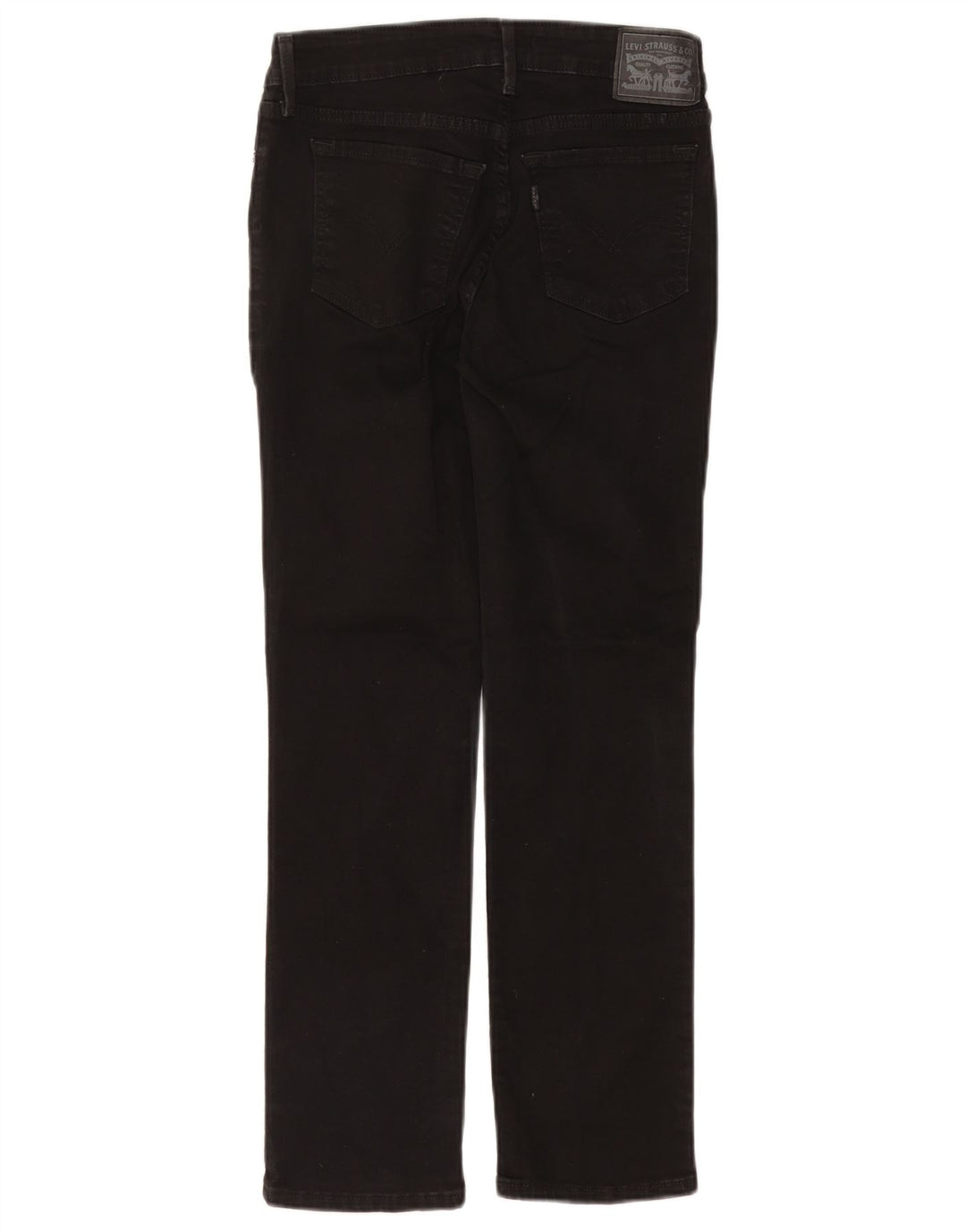 Levi's Womens 712 Slim Jeans W27 L28 Μαύρο βαμβακερό