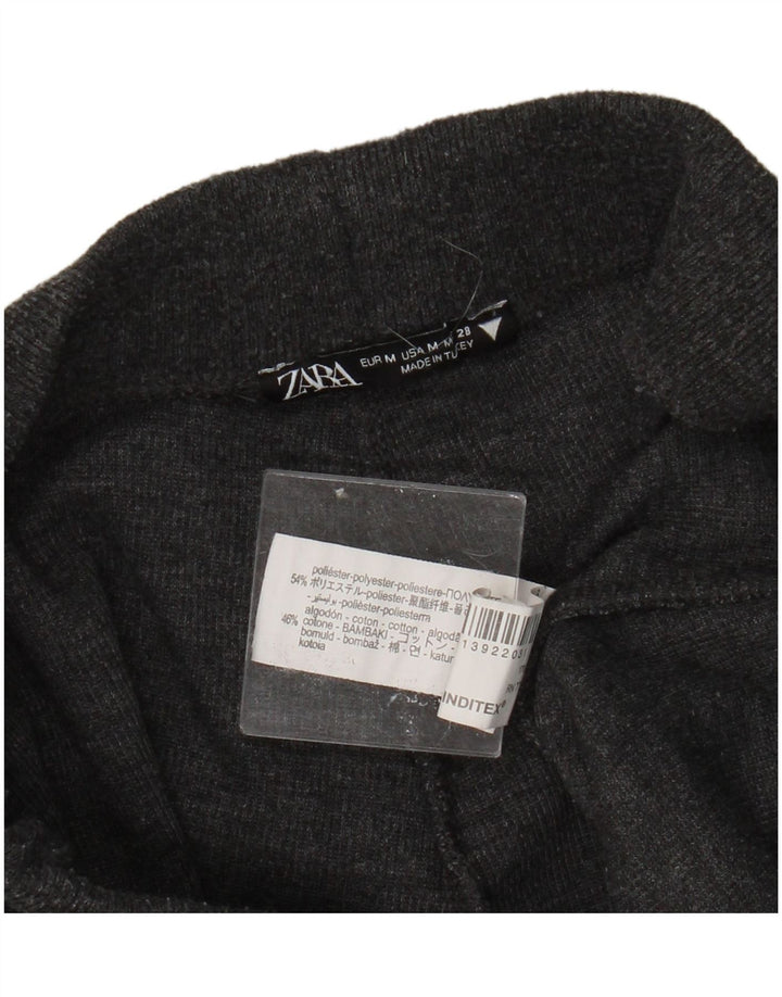 Γυναικεία φόρμα ZARA Παντελόνι UK 12 Medium Grey Polyester
