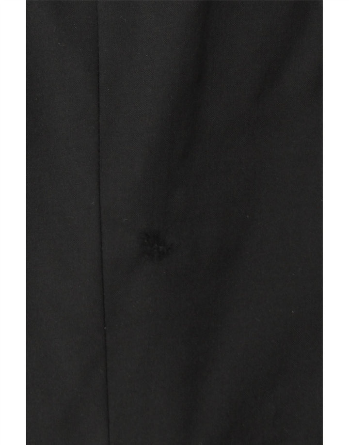 HUGO BOSS Ανδρικό σακάκι σακάκι με 2 κουμπιά Guabello UK 40 μεγάλη μαύρη βισκόζη