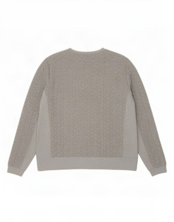 Zara Γυναικεία Φούτερ Jumper UK 14 Medium Grey