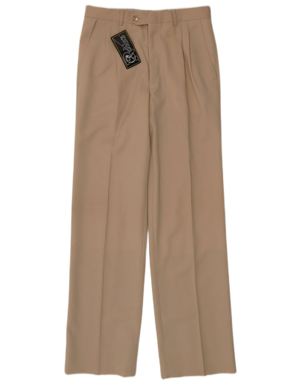 Ανδρικό παντελόνι με καρφίτσα Robin's IT 46 Small W28 L32 Beige Virgin Wool
