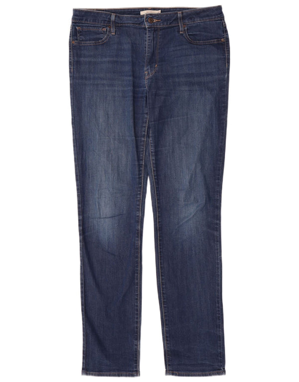 LEVI'S Γυναικείο 712 Slim Jeans W32 L34 Μπλε Βαμβακερό