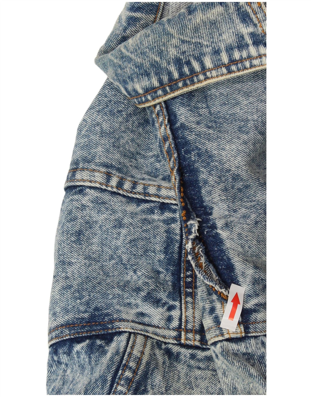 VINTAGE Ανδρικό Τζιν Μπουφάν UK 42 XL Μπλε