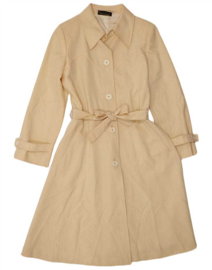 Vintage γυναικεία καμπαρντίνα UK 10 Small Beige