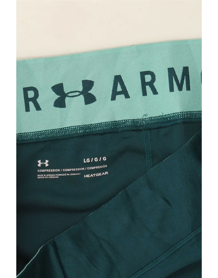 Under Armour Γυναικεία κολάν Capri Compression UK 14 Large Green