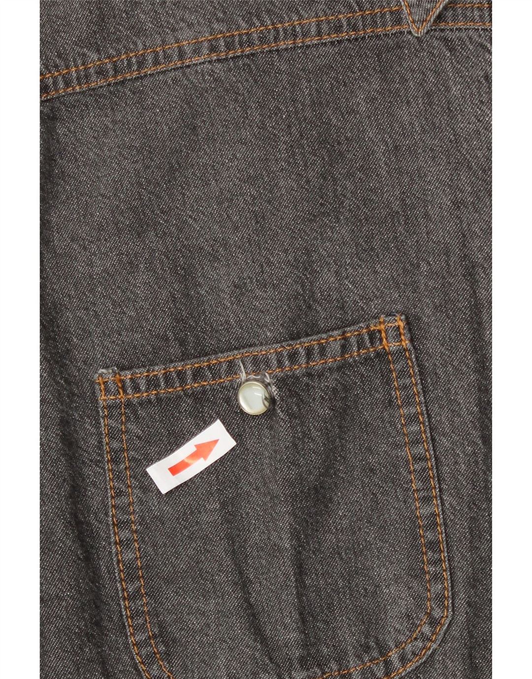 Γυναικείο τζιν πουκάμισο C'EST COMMECA UK 16 Large Grey