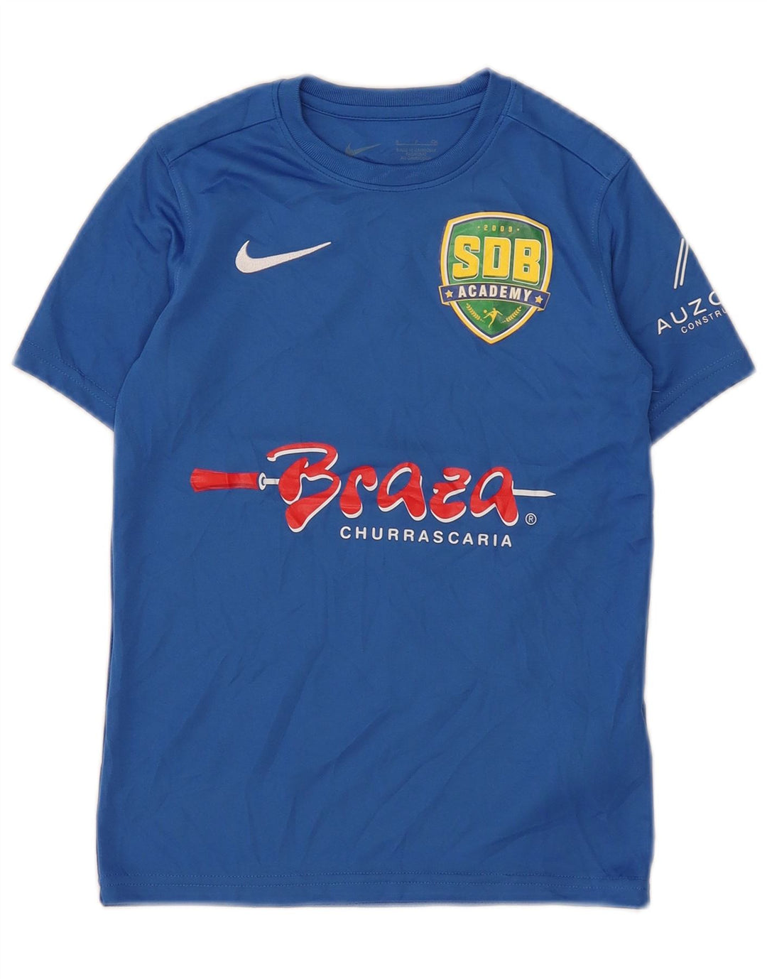 Μπλουζάκι Nike Boys Dri Fit Graphic T-shirt 8-9 ετών μικρό μπλε πολυεστέρα