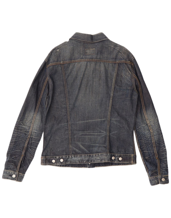 Ανδρικό τζιν μπουφάν Levi's UK 40 μεγάλο μπλε βαμβακερό