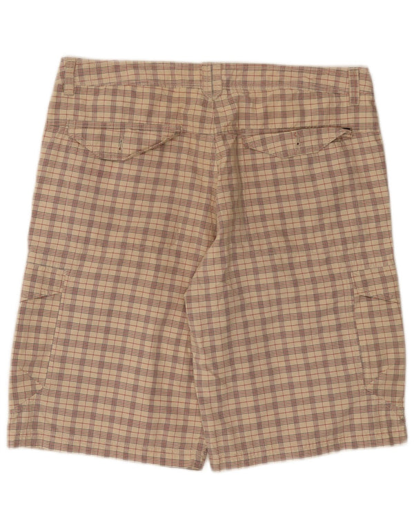 Ανδρικό σορτς Cargo Invicta IT 52 XL W36 Beige Check Cotton