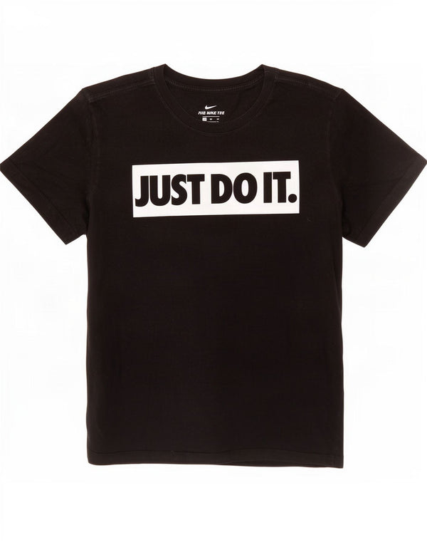 Ανδρικό γραφικό T-shirt Nike XL Μαύρο βαμβακερό