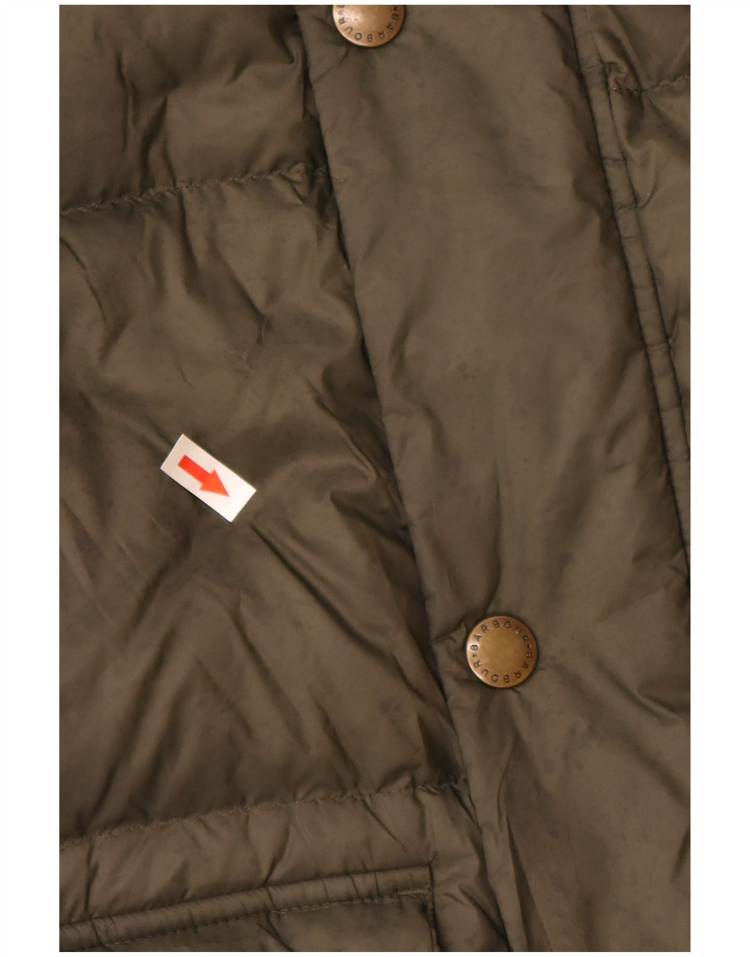 Ανδρικό μπουφάν με κουκούλα Barbour UK 42 XL Khaki Polyamide