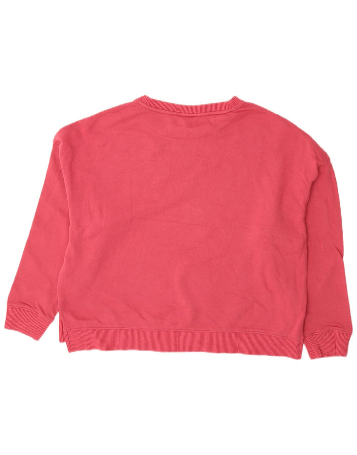 Γυναικείο γραφικό φούτερ TOMMY HILFIGER Jumper UK 14 Medium Pink