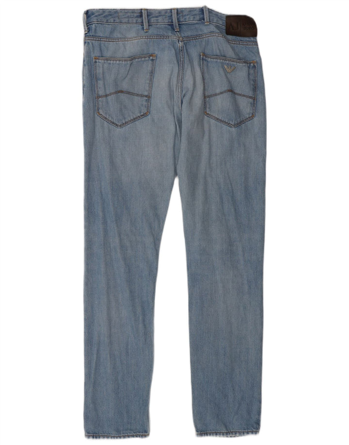 Armani Ανδρικό Slim Jeans W32 L30 Blue Cotton