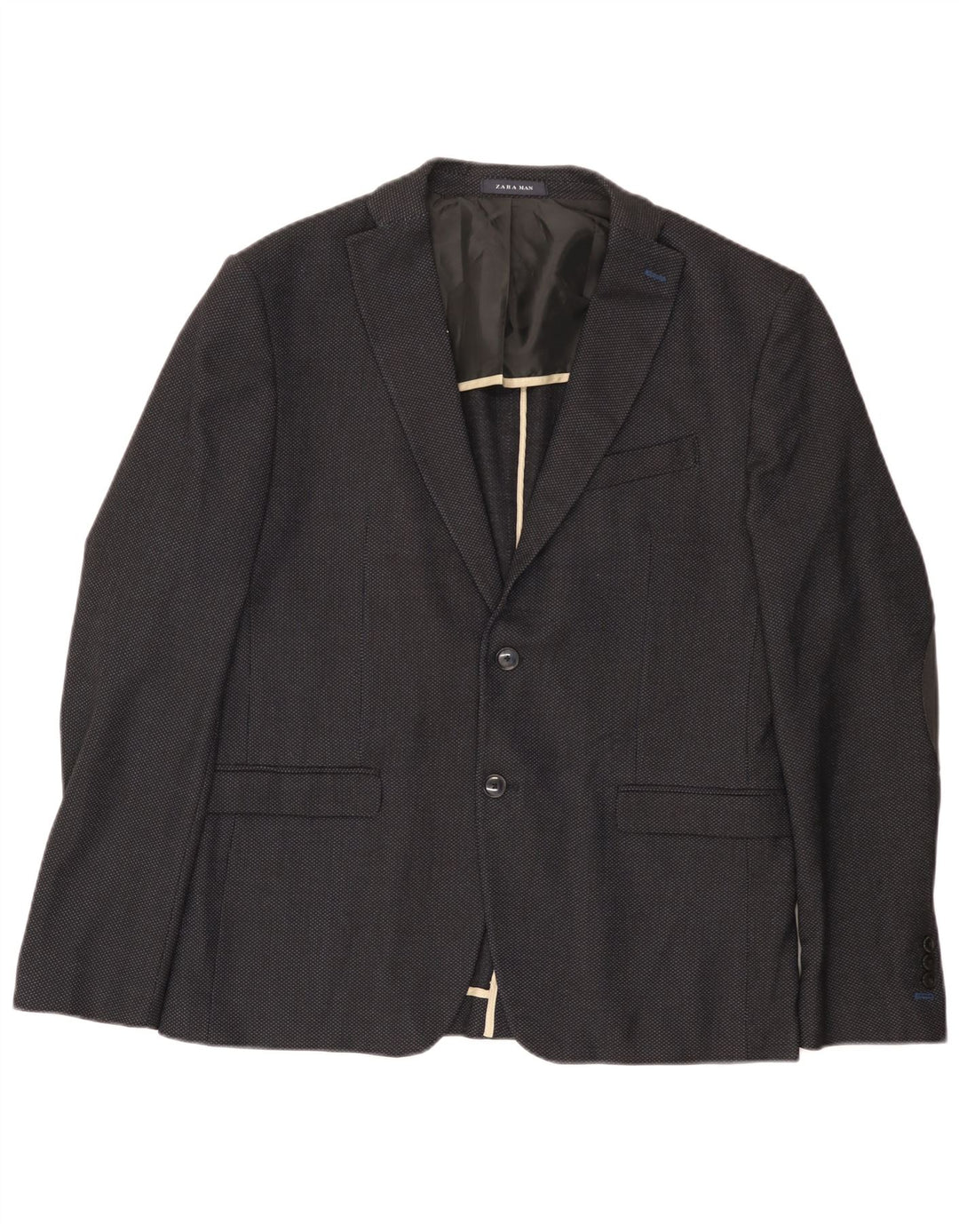 Zara Ανδρικό σακάκι μπλέιζερ με 2 κουμπιά EU 54 XL Μαύρο