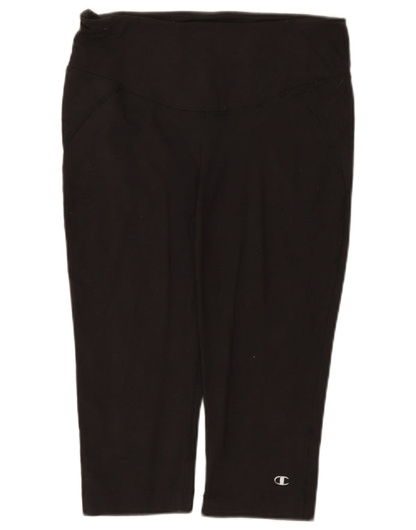 Champion γυναικεία κολάν Capri UK 12 Medium Black Nylon
