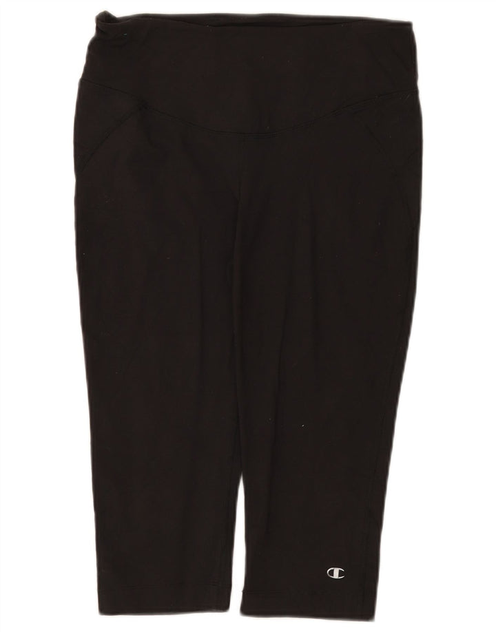Champion γυναικεία κολάν Capri UK 12 Medium Black Nylon