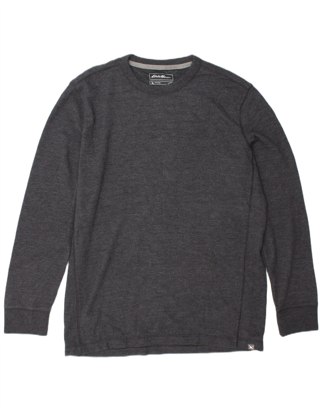 EDDIE BAUER Ανδρικό τοπ μακρυμάνικο μεγάλο γκρι βαμβακερό
