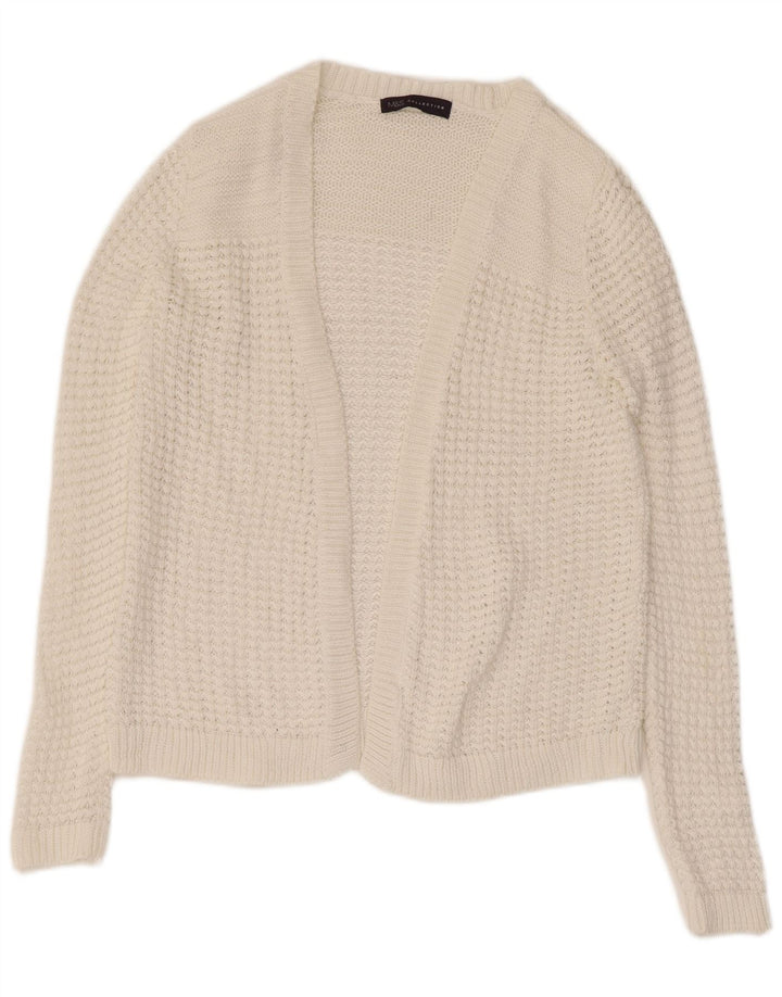 Marks & Spencer Γυναικεία ανοιχτή ζακέτα UK 8 Small White
