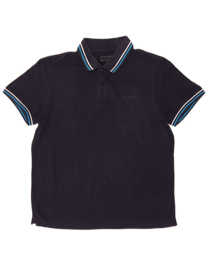 Lotto Ανδρικό πουκάμισο Polo Μικρό Navy Blue