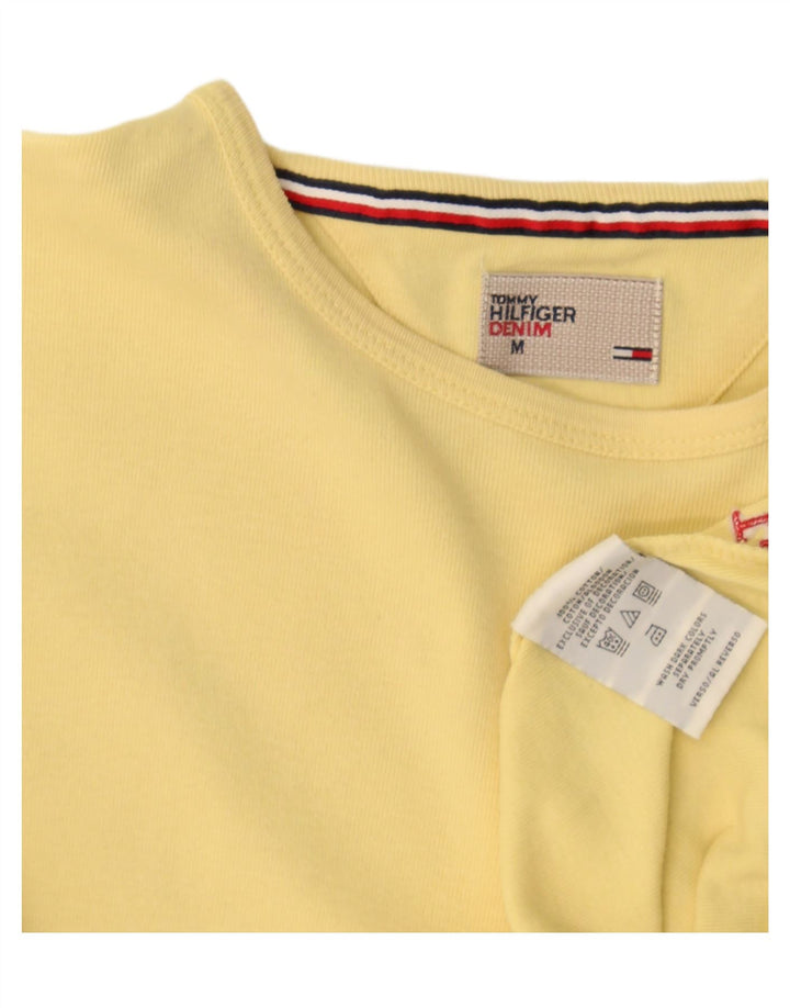 Ανδρικό T-Shirt Tommy Hilfiger Top Μεσαίο κίτρινο βαμβακερό