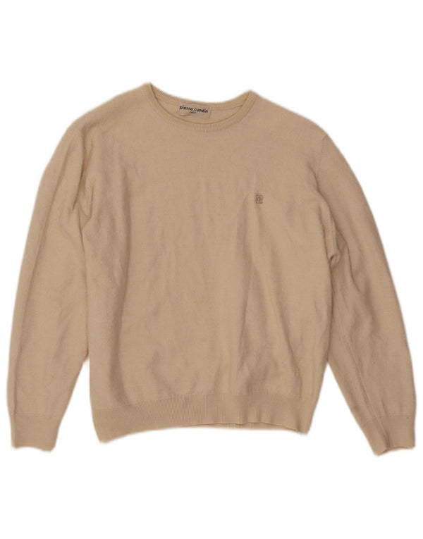 PIERRE CARDIN Γυναικείο πουλόβερ με λαιμόκαυστο UK 12 Medium Beige
