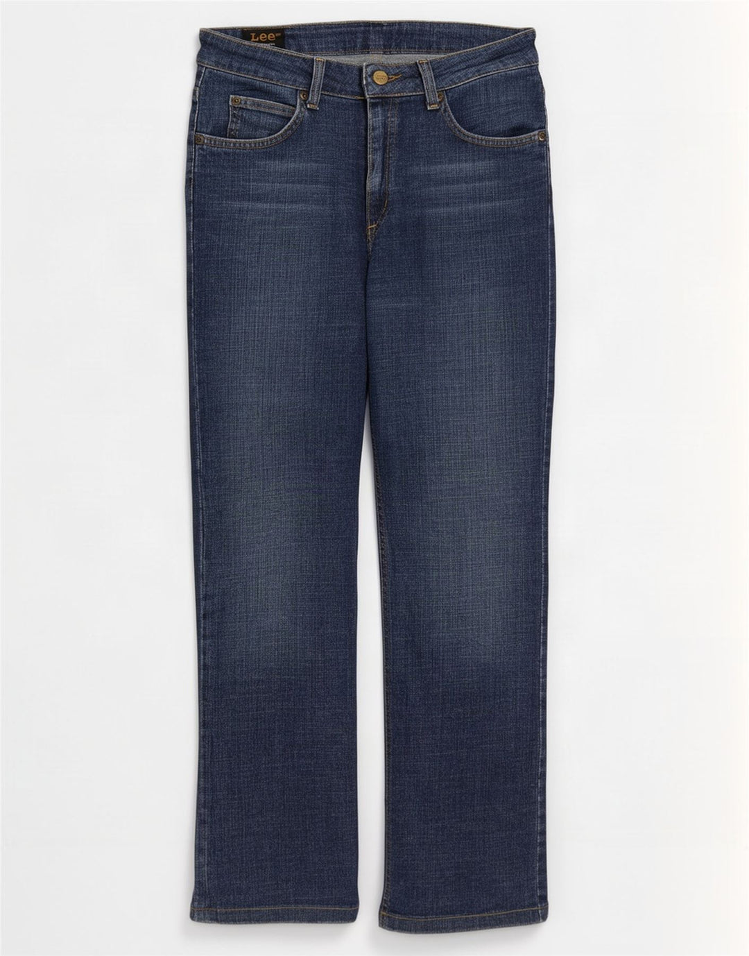 Lee Womens Cameron Bootcut Jeans W30 L30 Blue Cotton