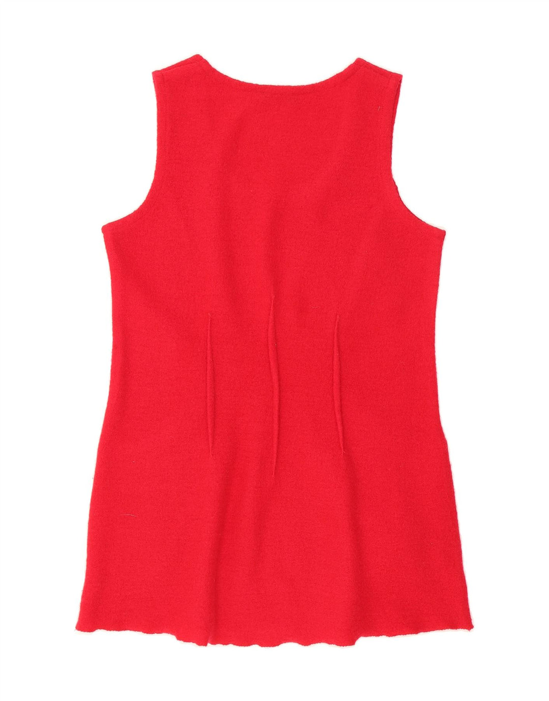 HIMALAYA Womens Sleeveless Sheath Dress UK 14 Medium Red Vintage Himalaya and Second-Hand Himalaya from Messina Hembry 