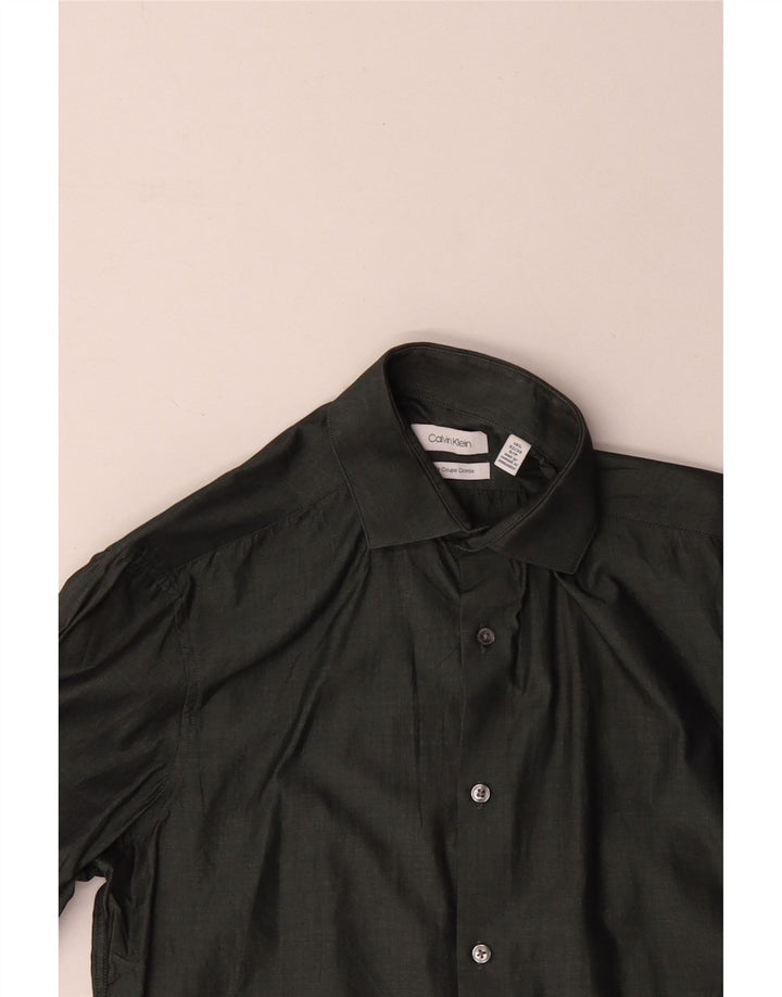 Ανδρικό πουκάμισο Calvin Klein Μέγεθος 14 1/2 Small Green