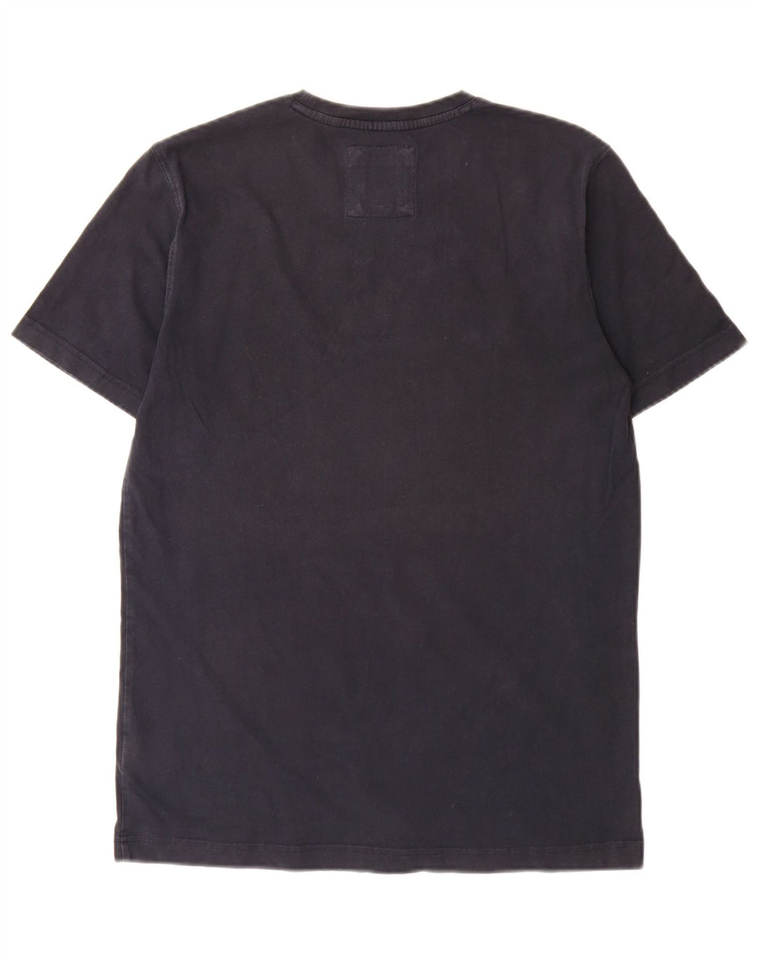 Ανδρικό T-Shirt Crew Clothing Top Medium Black Cotton Classic