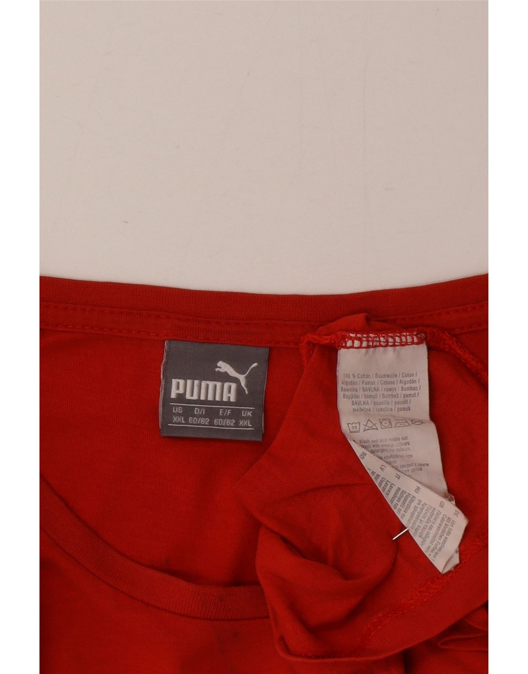 Ανδρικό γραφικό T-Shirt Puma XL Κόκκινο βαμβακερό